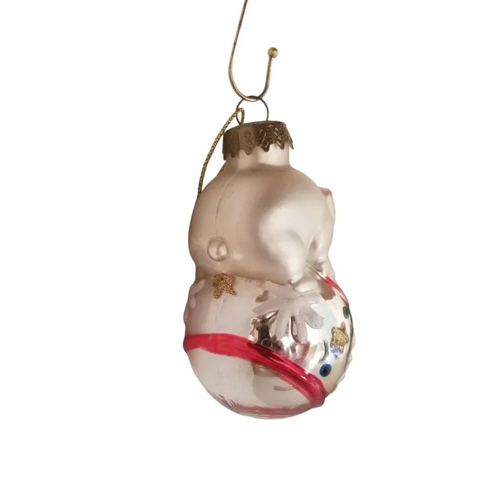 Christmas Ornament Glass Polar Bear Thomas Pacconi Museum Series 2003 Holiday